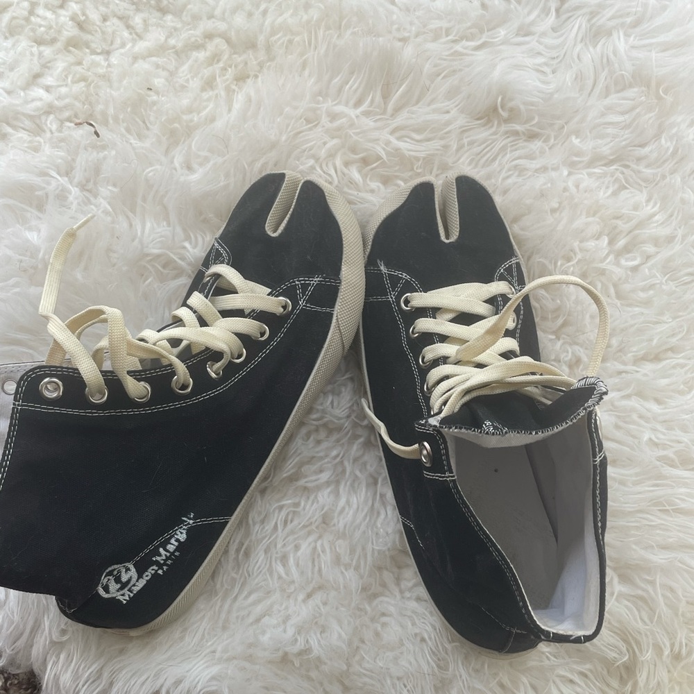 Maison Martin Margiela Black and White Men's Shoes